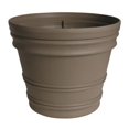thumbnail image 1 of Bloem 20-6071689 16 in. Rolled Rim Planter, Peppercorn, 1 of 1
