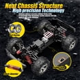 thumbnail image 4 of RC Off-Road Truck for Kids, 1:20 Full Scale 4WD Remote Control Car, 35+ KM/H High Speed Monster Truck with LED Lights, All Terrain Toy for Boys Girls 6-12, 4 of 14