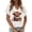 Z1-Beige, variant on Funny Bunny Print T Shirt for Women Cute Grapic Leopard Shirts Family Blouse Gifts Easter Tops Tee