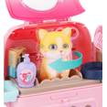 thumbnail image 4 of Sac à Dos Simulation pour Animaux de Compagnie Chat Chien Sac d'Espace 2-en-1 Maisonnette pour Enfants 22 13 28cm-Vert, 4 of 6