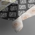thumbnail image 3 of Colorful Pioneer Flower Pattern Rectangle Tablecloth 60"x84",Waterproof Polyester Rectangle Table Cloth, Wipeable Spillproof Polyester Tablecloth for Dining, Camping, Indoor and Outdoor, 3 of 5