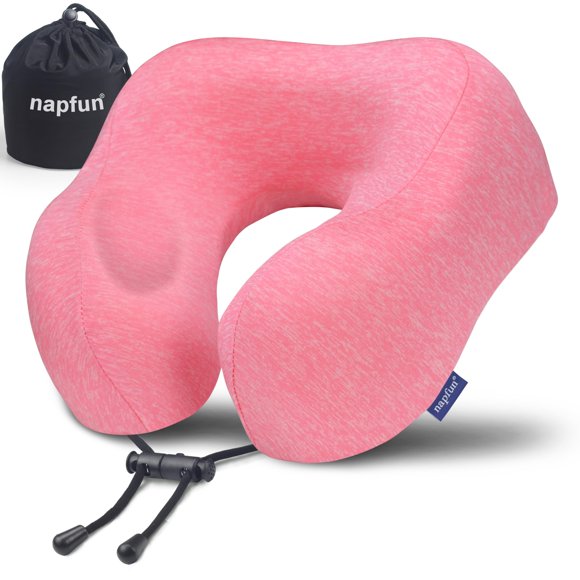 Almohada cervical de viaje napfun NAPFUN para avión con accesorios
