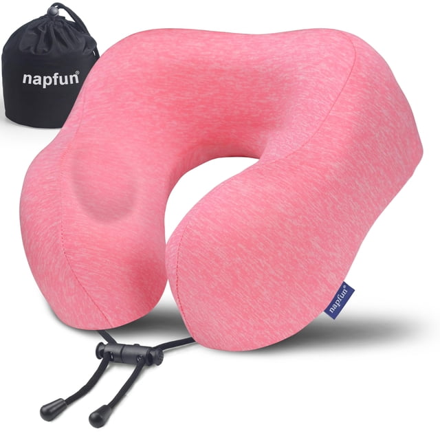 Almohada cervical de viaje napfun NAPFUN para avión con accesorios
