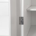 thumbnail image 4 of Noble House 70.87" Kitchen Pantry Cabinet, Freestanding Storage Sideboard with Doors, for Kitchen & Dining Room, White, 4 of 14