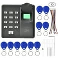thumbnail image 2 of Access Card Reader,RFID Reader Biometrics Waterproof Waterproof Card Reader Mhz Card Reader Effortless Installation, 2 of 9