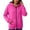 Hot Pink, variant on Sweat Shirts For Womens Women's Solid Sweatshirt Women's Fashionable Casual Pocket Zipper Long Sleeved Hooded Solid Color Sweatshirt
