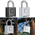 4 Digit Disc Combination Lock Outdoor Heavy Duty Combination Padlocks New Gift