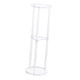 thumbnail image 5 of Mesa auxiliar de acrílico transparente, mesita de noche moderna multifuncional, fácil montaje, mesa auxiliar pequeña para balcón, sofá,, 5 of 9