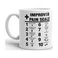 thumbnail image 2 of Nurse Improved Pain Scale Funny Coffee Tea Ceramic Mug Office Work Cup Gift 15 oz, 2 of 3