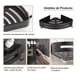 thumbnail image 3 of 2 Piezas Estante Para Baño Esquinero Regadera Cocina, 3 of 4