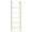 White, variant on Demi Bonn 5 Tier Ladder Shelf Wall-Mounted Bookshelf, Bookcase with Steel Frame, White