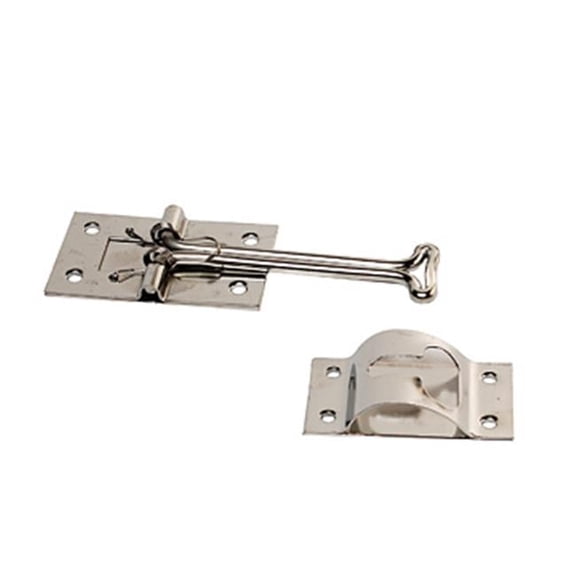 E224 4 In. Entry Door Holder, Self Closing Stainless Steel
