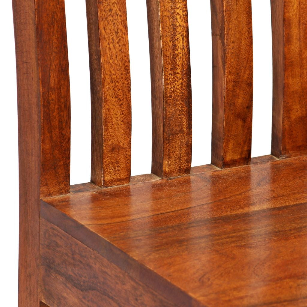 Kepooman Modern Buffet Chair with Sheesham Finish for Kitchen Living Room, Brown Kepooman Modern Buffet Chair with Sheesham Finish for Kitchen Living Room, Brown