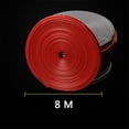 thumbnail image 3 of Mistaha 8M Car Wheel Rim Trim Decorative Strip Protective Ring, High-Grade Adhesive, DIY Modification, Various Colors, TPE Material, 4 Large Hubs, Durable Protection, Easy Install, Universal Fit, 3 of 7