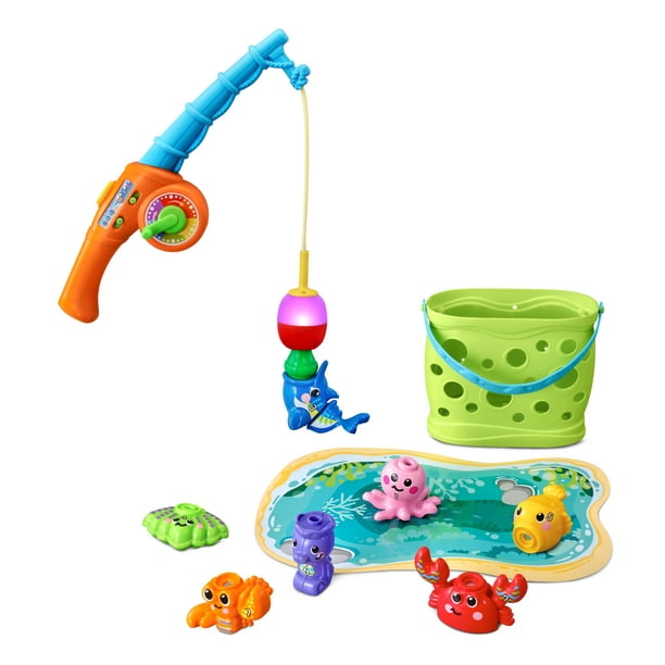 VTech Jiggle and Giggle Fishing Set Learning Toy With 7 Sea Creatures