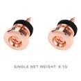 thumbnail image 4 of Fijador Guitarra Con Cabeza Seta Accesorios para Instrumentos Musicales (oro Rosa) 2 Uds., 4 of 4