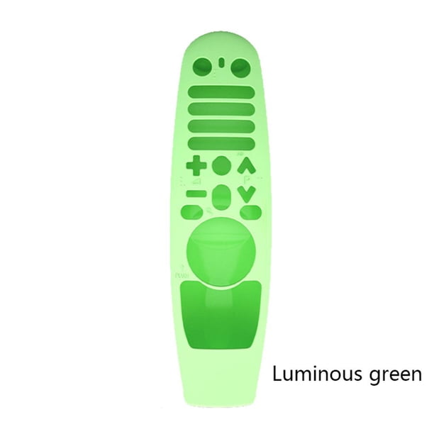 Monstrate Funda protectora de silicona para mando a distancia Funda protectora de silicona para mando a distancia a prueba de golpes Teléfono y Comunicación verde luminoso