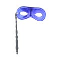 thumbnail image 3 of Accesorio para Disfraz de adulto Zulema con varilla Azul Cubierta de la mascarada, 3 of 8