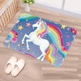 thumbnail image 5 of Unicorn Polyester Non-Slip Machine Washable Door Rug Game Mat Kitchen Rug Office Rugs, 5 of 6