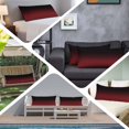 thumbnail image 6 of Black Red Ombre Body Pillow Covers 20"x60", Modern Abstract Art Gradient Soft Brushed Microfiber Breathable Throw Pillow Covers, Decorative Pillowcase with Zipper for Couch Sofa Bedroom Living Room, 6 of 9