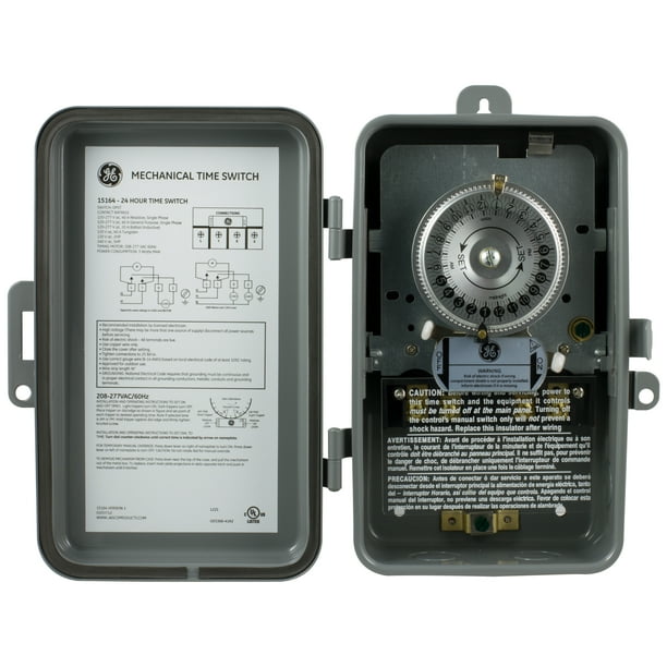 GE HeavyDuty 24Hour Mechanical Time Switch