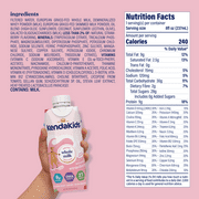 KendaKids Complete Nutrition Shake with Protein & DHA, Strawberry, 8 fl oz, (6 Pack)
