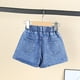 thumbnail image 4 of Pantalones cortos vaqueros de moda para niñas, pantalones cortos vaqueros para niños, pantalones cortos, ropa de abrigo informal, pantalones vaqueros para niñas., 4 of 4