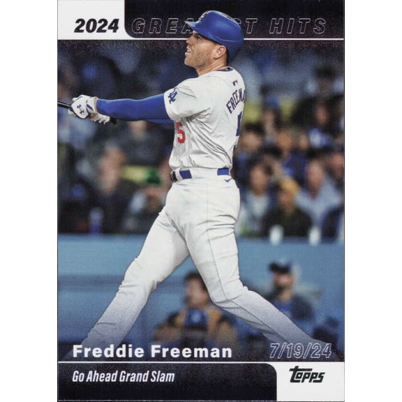 2025 TOPPS GREATEST HITS #GH-10 FREDDIE FREEMAN LOS ANGELES DODGERS