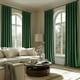 thumbnail image 5 of Cortinas MIULEE Velvet Hunter Green, 244 x 137 cm, 2 paneles, 5 of 6