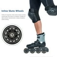 thumbnail image 4 of Pack Inline Skate Wheels Beginner's Replacement Wheel with Bearings Wheels 70mm, 4 of 5