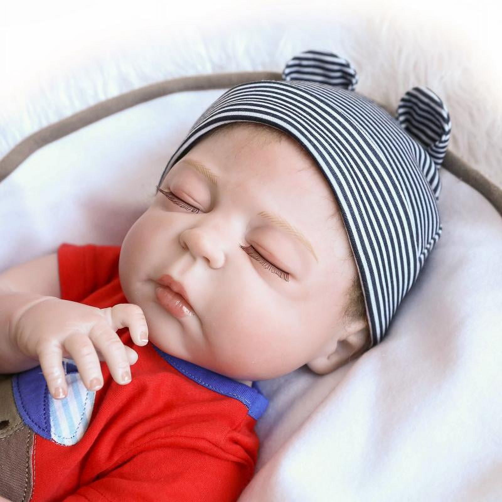 Bebe-reborn menino 23 Full body silicone reborn baby boy dolls