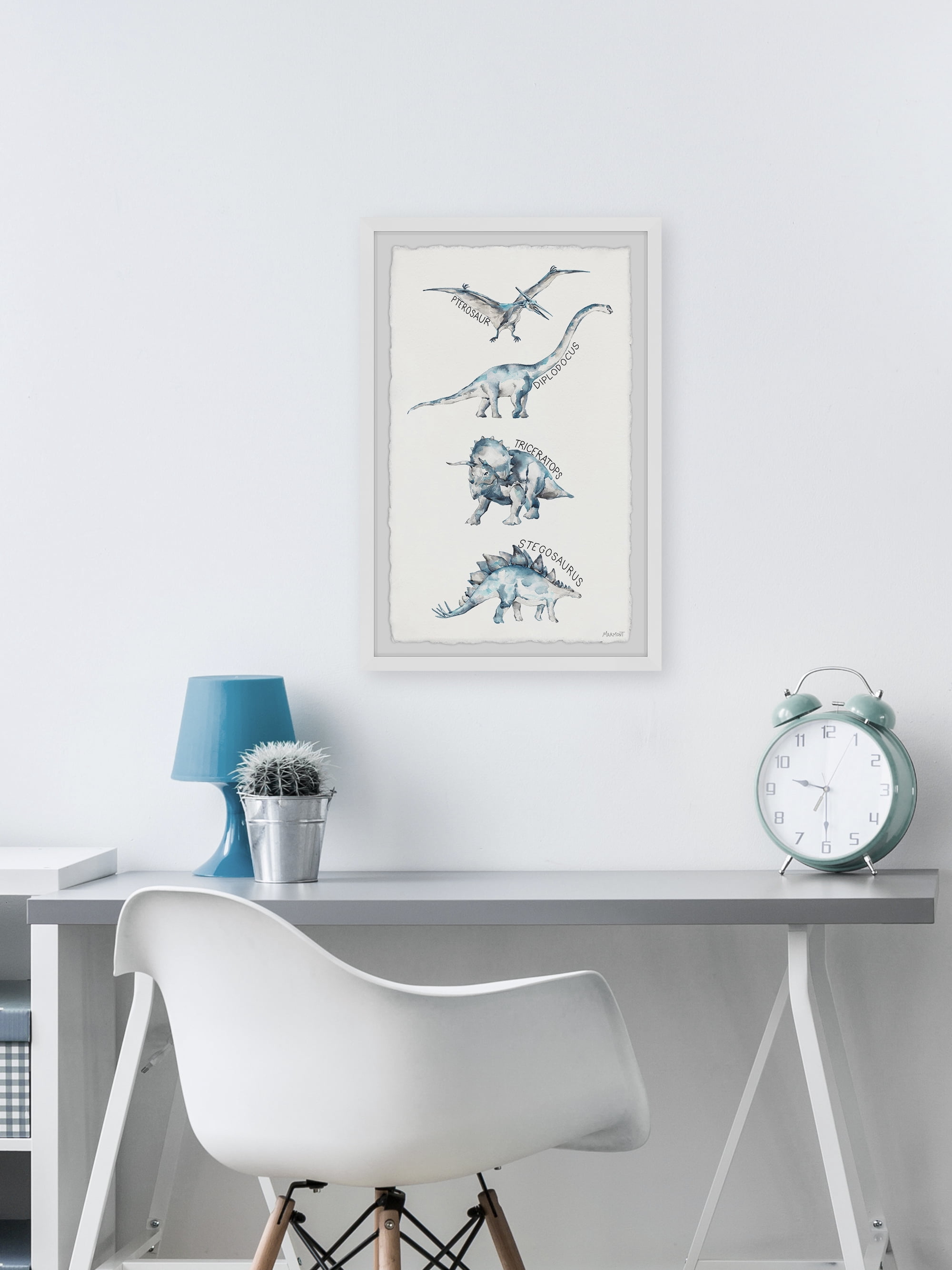Marmont Hill Prehistoric Reptiles Framed Wall Art