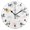 Black, variant on Seagull Cloud Sun Pattern Wall Clock 10in Round Artistic Oil Painting Home Decor Desk Table Clock