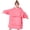 Pink, variant on XIECUVA Wearable Blanket Hoodie for Kids, Soft Double Layer Sherpa Fleece Sweatshirt,Teen Gifts for Kids, Youth, Boys, Girls, One Size, Pink
