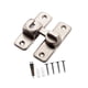 thumbnail image 3 of Cerradura para puerta corrediza (con tornillos) Cerradura universal para puerta de alta resistencia Plata, 3 of 9