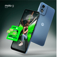 thumbnail image 2 of MobileX Moto G Play 2024, Unlocked Android Smartphone, 64GB, Blue - SIM Card Starter Pack Included, 2 of 7