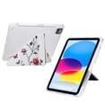 thumbnail image 2 of Case for iPad Pro 11 inch Case 2024 5th Gen(M4) Case Drawing Pattern Y-Fold Standing Case Clear Back with Landscape Portrait Mode Pencil Holder & Auto Sleep, 2 of 10
