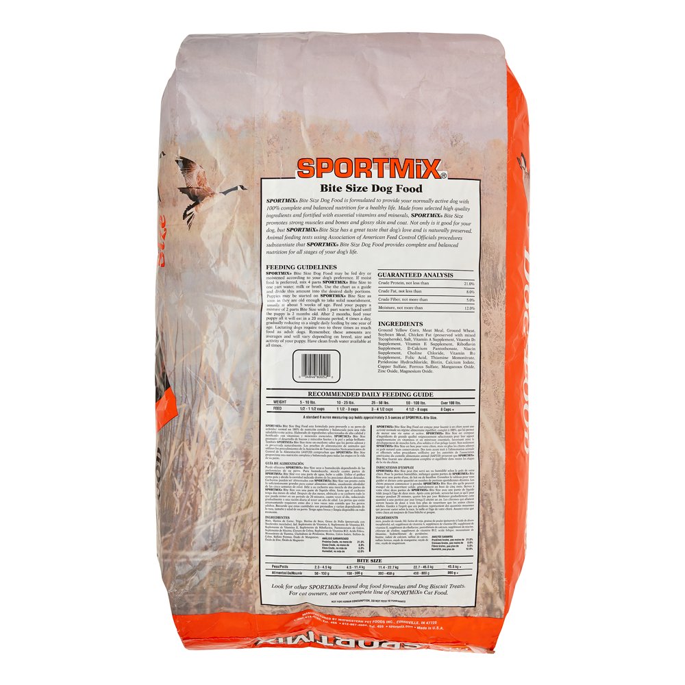 SPORTMiX Bite Size Dry Dog Food, 40 Lb