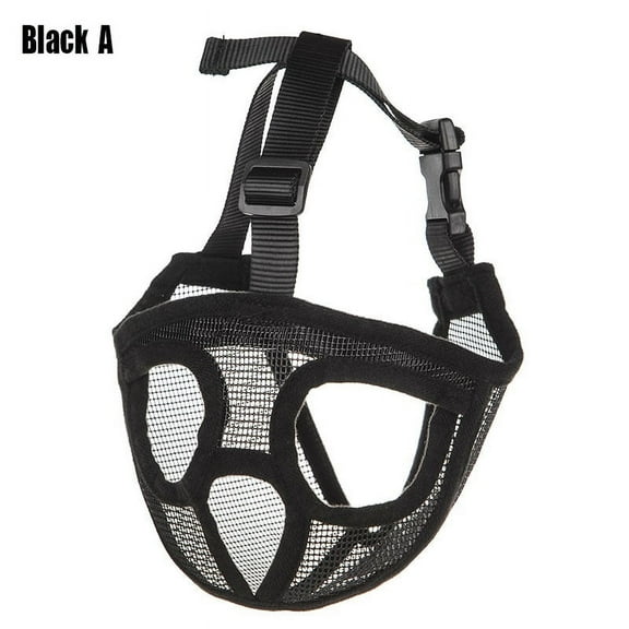 Bulldog Muzzle Dou Pet Dog Muzzle Short Mouth Dog Anti-bite Anti-eating Mask