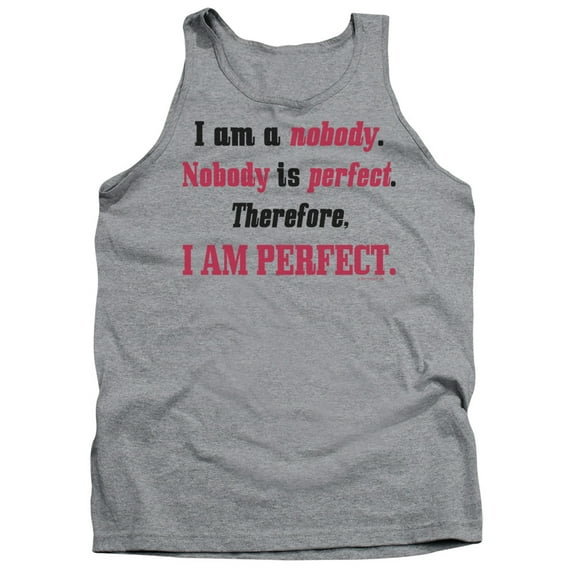 - I Am Perfect - Tank Top - X-Large