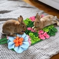 thumbnail image 4 of MKHSQHDG Today's Deals Interactive Feeding Snuffle Mat for Small Animals Shaped Foraging Mat for Rabbits Pigs Hedgehogs & Small Dogs Stimulates Natural Foraging Instincts, 4 of 6