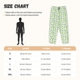 thumbnail image 4 of Picia Frogs Jumping Womens Soft Woven Cotton Elastic Waistband Sleep Pajama Pant Lounge Sleep Pant With Pockets And Drawstring-Medium, 4 of 9