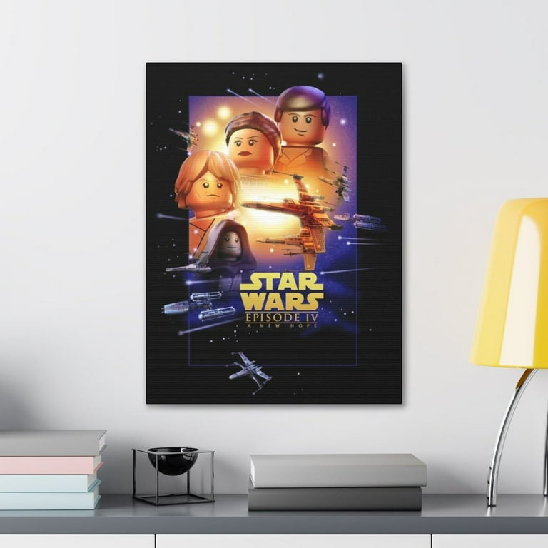 Lego star online wars canvas art