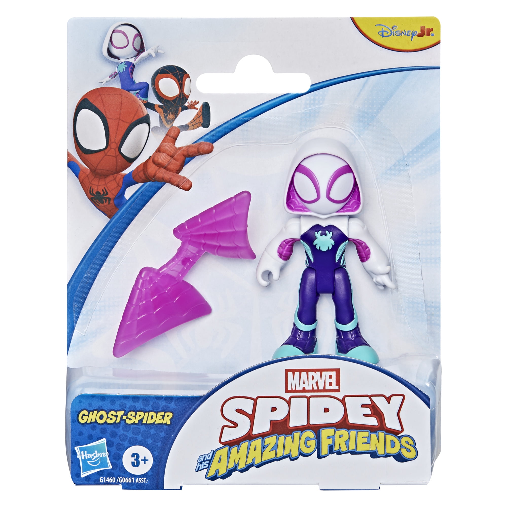 Marvel Spidey and his Amazing Friends Ghost-Spider Toy with Accessory, Ages 3+