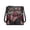 Black and Pink - Butterfly Rose, variant on Leopard Rose Print Cross Body Handbags PU Leather Bucket Bags with Shoulder Strap Fashion Shoulder Satchel Purse, Gifts for Mom Wife etc