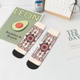 thumbnail image 7 of Rocae Fashion Tatreez1 for Premium Adult Socks,Comfortable, Breathable, and Durable Socks, Perfect for Everyday Wear, 7 of 7