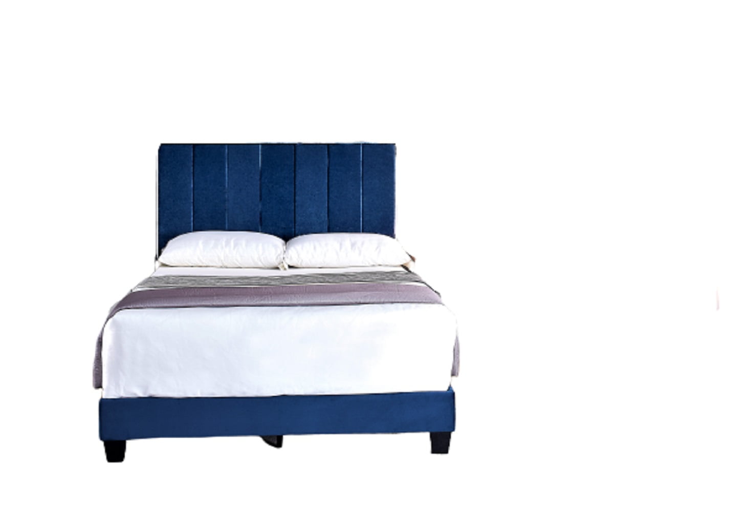 Uspridefurniture Aayush Upholstered Standard velvet Queen size Bed