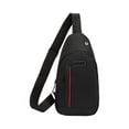 thumbnail image 3 of LONKITO Sling Bag for Men Crossbody Backpack, Small Sling Backpack Mens Shoulder Bag, Casual Daypack Hiking Bag for Travel, 3 of 8