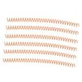 thumbnail image 1 of Sheet Binding Comb, 13mm Inner Diameter Spiral Binding Coil  For Page Orange, 1 of 8