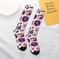 thumbnail image 5 of Cauagu Skull lips record Guitar Print Women's Men's Ankle Socks 1-pack Casual Athletic Socks for Unisex Adult Moisture-Wicking Socks for Daily Wear/Running/Sport, 5 of 8